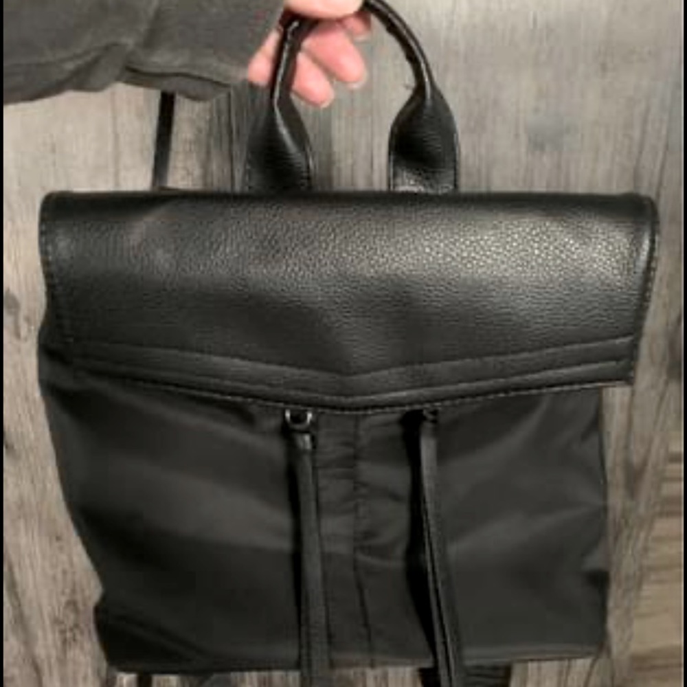 Black Mini Backpack